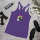 Rainbow Furby- Femme Racerback Tank
