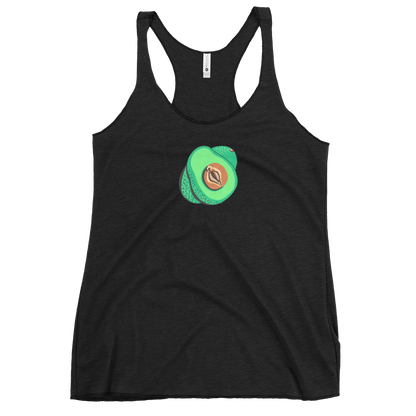 Avocado Vulva- Femme Racerback Tank