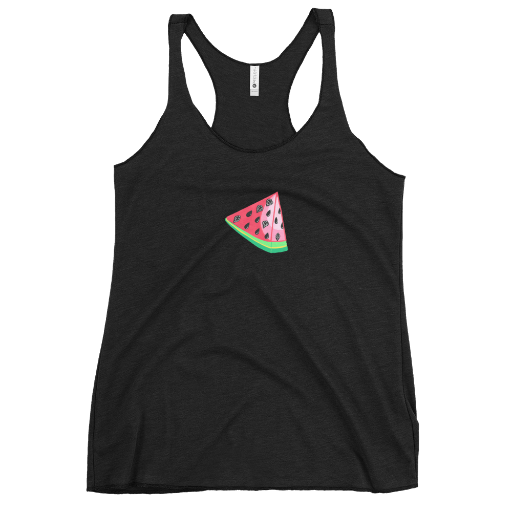TWAT-ermelon! Watermelon Vulva- Femme Racerback Tank