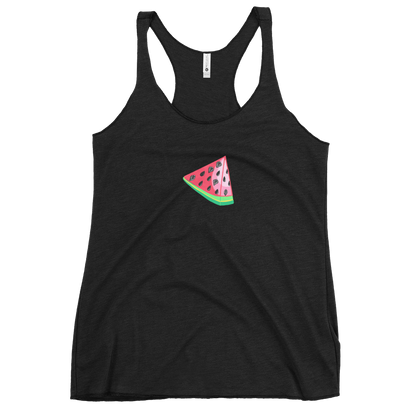 TWAT-ermelon! Watermelon Vulva- Femme Racerback Tank