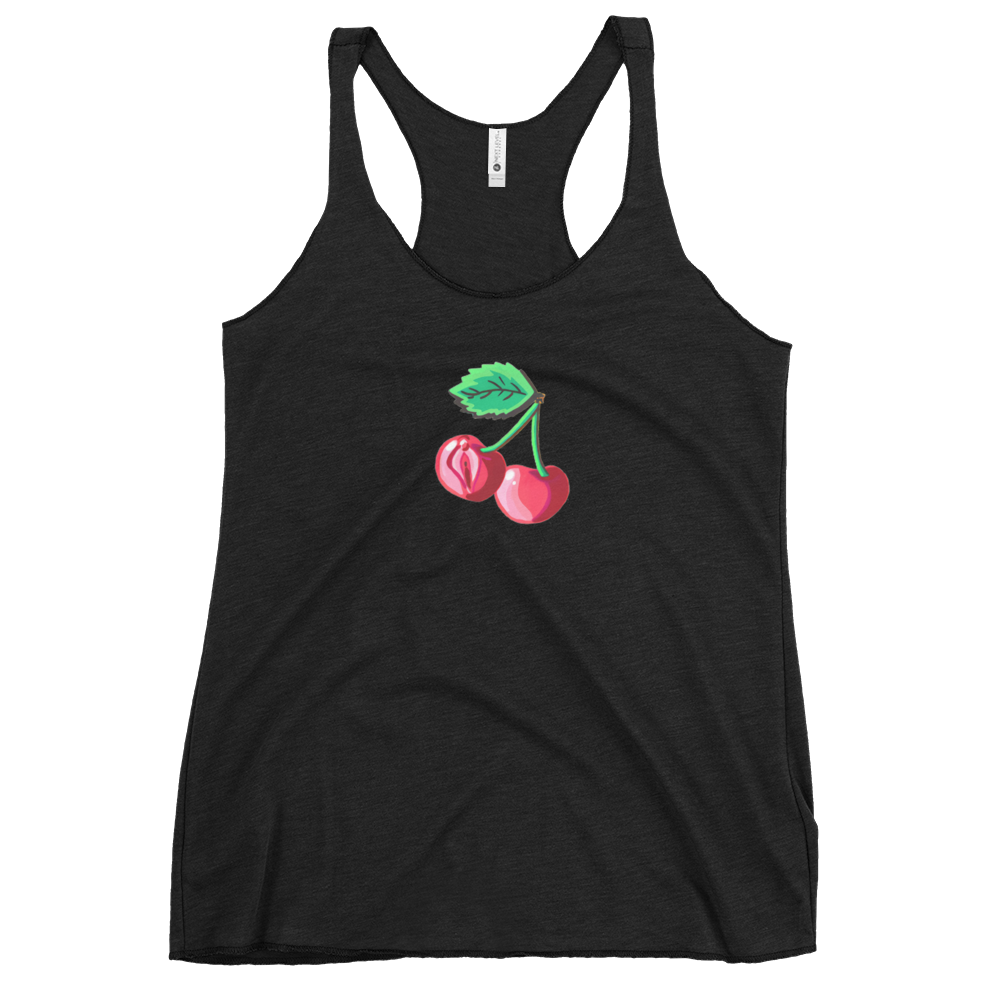 Cherry Vulva- Femme Racerback Tank