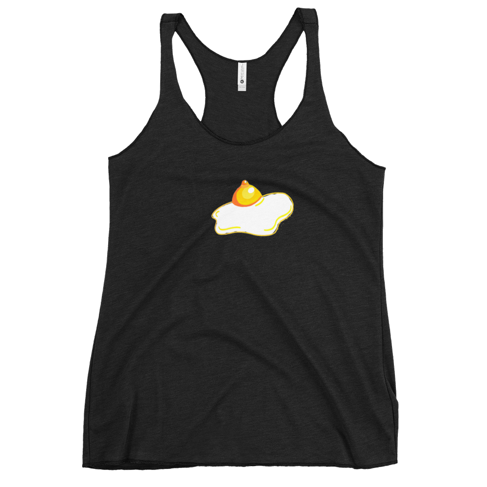 Egg Nipple- Femme Racerback Tank