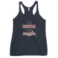 "Less Hustle, More Snuggles"- Femme Racerback Tank