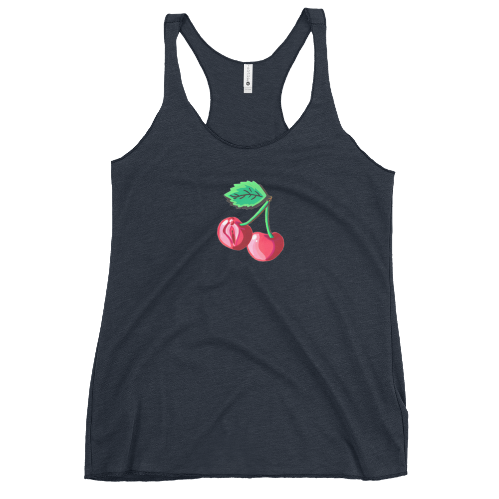 Cherry Vulva- Femme Racerback Tank