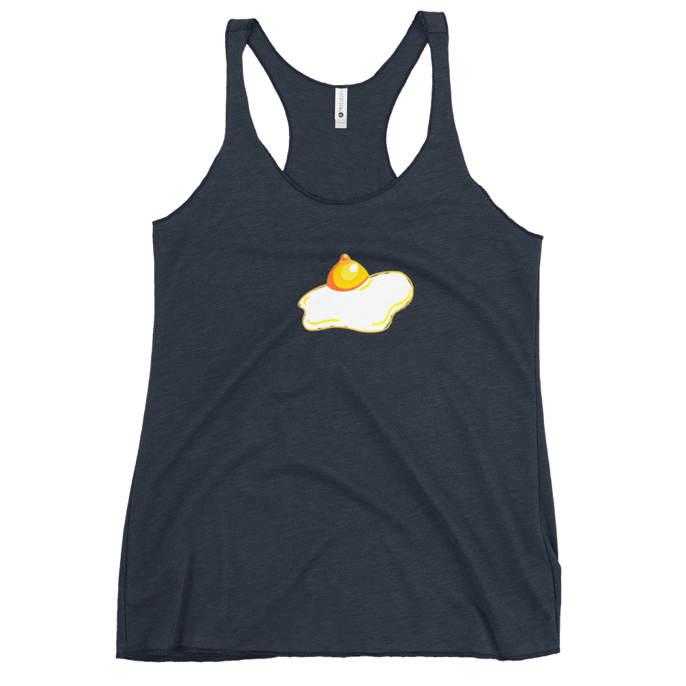 Egg Nipple- Femme Racerback Tank