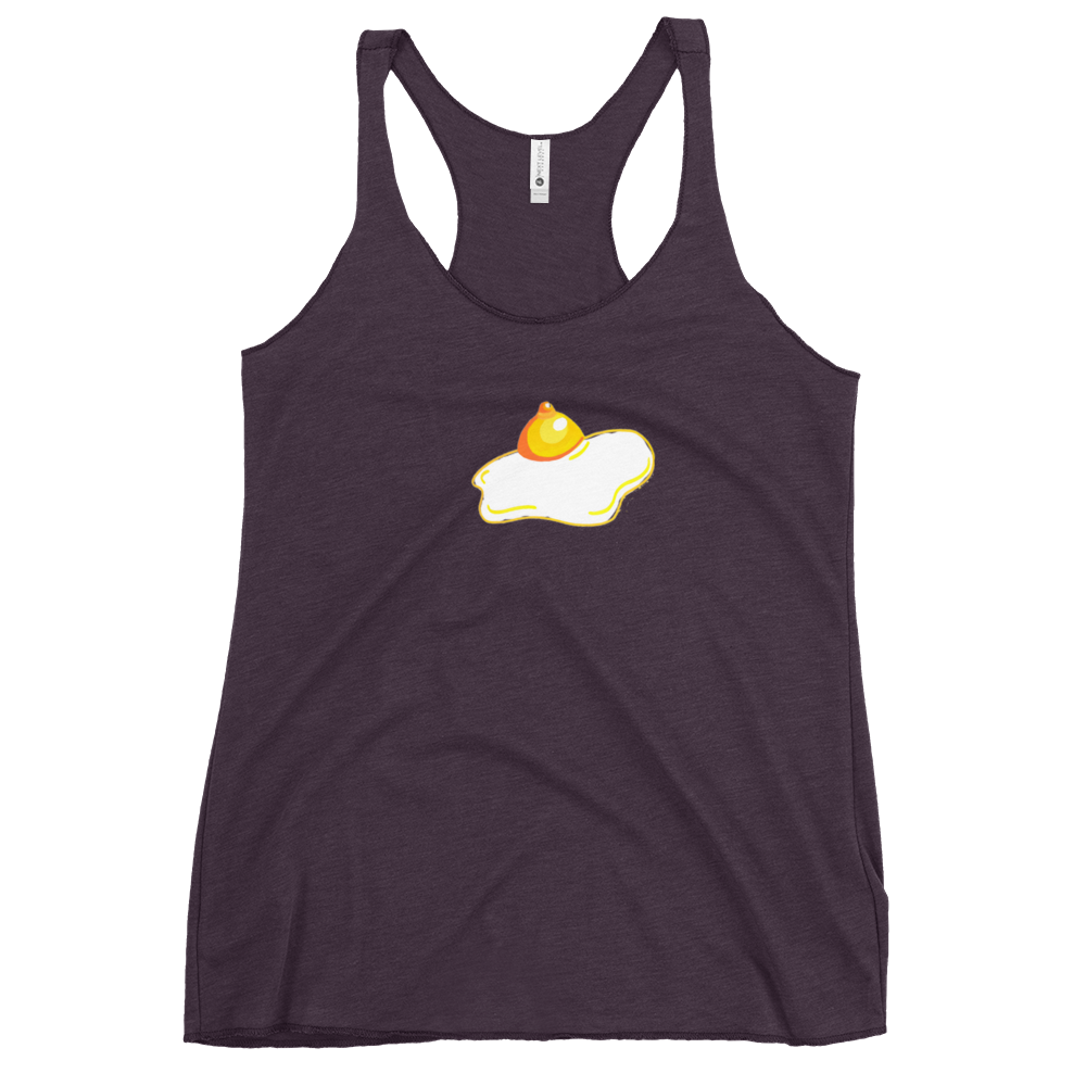 Egg Nipple- Femme Racerback Tank