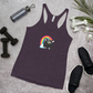 Rainbow Furby- Femme Racerback Tank