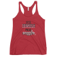 "Less Hustle, More Snuggles"- Femme Racerback Tank