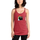 Rainbow Furby- Femme Racerback Tank