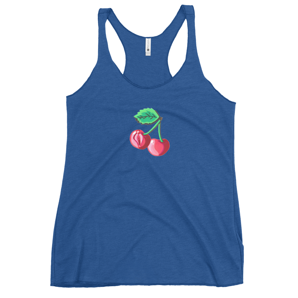 Cherry Vulva- Femme Racerback Tank