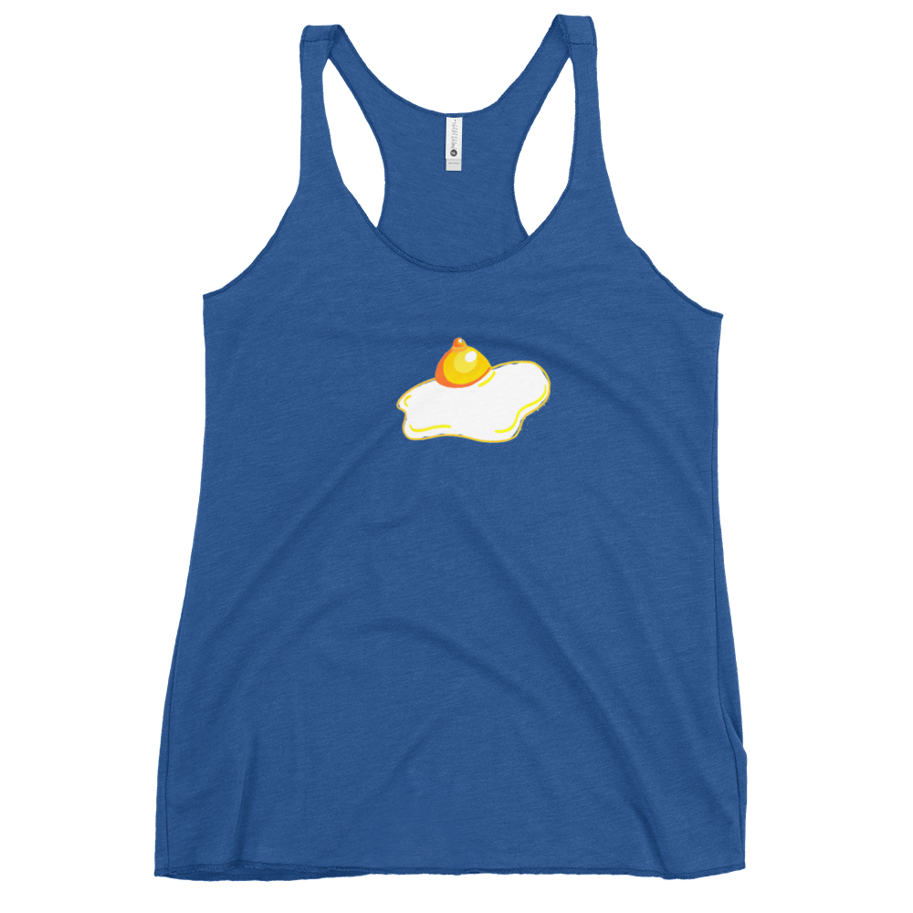 Egg Nipple- Femme Racerback Tank