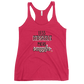 "Less Hustle, More Snuggles"- Femme Racerback Tank