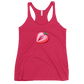 Strawberry Vulva- Femme Racerback Tank
