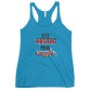 "Less Hustle, More Snuggles"- Femme Racerback Tank