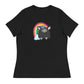 Black Furby with Rainbow Tshirt