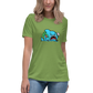 Anxious Shark Goes to School- Femme Relaxed T-Shirt