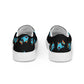 Anxious Shark Goes to Pride- Women's Slip on Sneakers