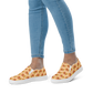 "The Perfect Peach" Peach Vulva- Women’s slip-on canvas shoes