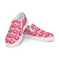 Strawberry Vulva, Women's Slip-on Sneakers
