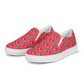 Cherry Vulvas (pink)- Women’s slip-on canvas sneaker