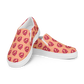 Pomegranate Vulva- Women’s slip-on canvas sneakers