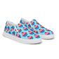 "Sweet Cupcake" (with cherry nipple) -Women’s slip-on canvas shoes