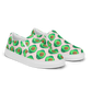 Avocado Vulva, Women’s slip-on canvas shoes (pink)