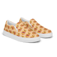 "The Perfect Peach" Peach Vulva- Women’s slip-on canvas shoes