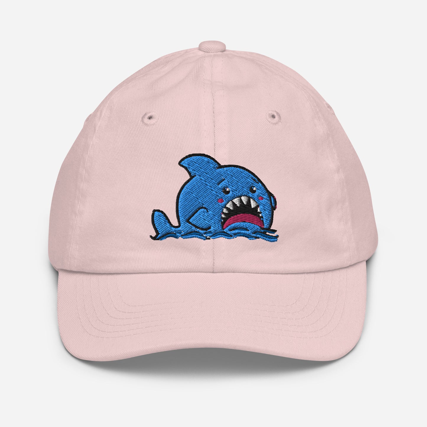 Anxious Shark embroidered hat- Kids Sizes