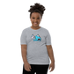 Anxious Shark Celebrates Pride! Trans Flag-Youth Short Sleeve T-Shirt