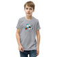 Halloween Sharks- Ghost Shark Genderless Youth Short Sleeve T-Shirt