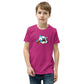 Halloween Sharks- Ghost Shark Genderless Youth Short Sleeve T-Shirt