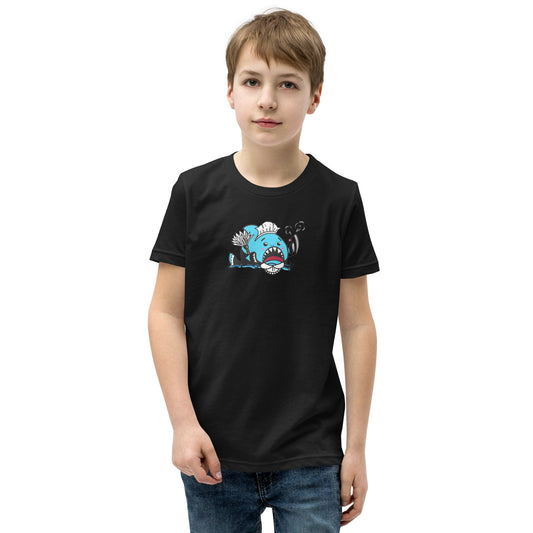 Halloween Sharks- Maid Shark Genderless Youth Short Sleeve T-Shirt