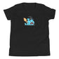Halloween Sharks- Witch Shark Genderless Youth Short Sleeve T-Shirt