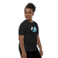 Anxious Shark Celebrates Pride! Trans Flag-Youth Short Sleeve T-Shirt
