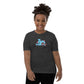 Halloween Sharks- Dracula Shark Genderless Youth Short Sleeve T-Shirt