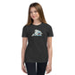 Halloween Sharks- Mummy Shark Genderless Youth Short Sleeve T-Shirt