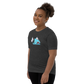 Anxious Shark Celebrates Pride! Trans Flag-Youth Short Sleeve T-Shirt