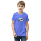 Halloween Sharks- Ghost Shark Genderless Youth Short Sleeve T-Shirt