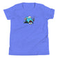 Halloween Sharks- Maid Shark Genderless Youth Short Sleeve T-Shirt
