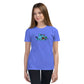 Halloween Sharks- Kitty Shark Genderless Youth Short Sleeve T-Shirt
