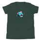 Halloween Sharks- Maid Shark Genderless Youth Short Sleeve T-Shirt