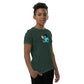 Halloween Sharks- Witch Shark Genderless Youth Short Sleeve T-Shirt