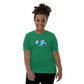 Anxious Shark Celebrates Pride! Trans Flag-Youth Short Sleeve T-Shirt