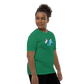 Anxious Shark Celebrates Pride! Trans Flag-Youth Short Sleeve T-Shirt
