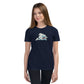 Halloween Sharks- Mummy Shark Genderless Youth Short Sleeve T-Shirt