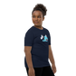 Anxious Shark Celebrates Pride! Trans Flag-Youth Short Sleeve T-Shirt