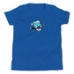 Halloween Sharks- Maid Shark Genderless Youth Short Sleeve T-Shirt