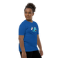 Anxious Shark Celebrates Pride! Trans Flag-Youth Short Sleeve T-Shirt