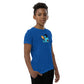 Halloween Sharks- Witch Shark Genderless Youth Short Sleeve T-Shirt